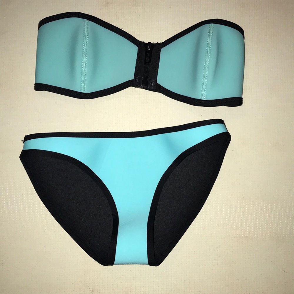 Triangl swimsuit bikini turquoise 2pc small